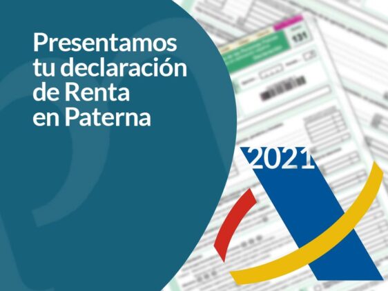 Presentamos tu declaración de la Renta en Paterna