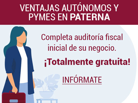 Ventajas especiales servicio de asesor fiscal en Paterna