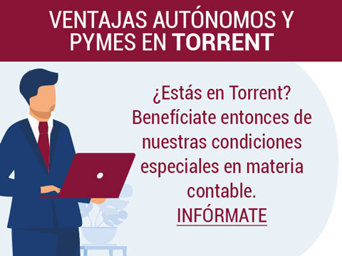 Ventajas especiales Asesor Contable en Torrent